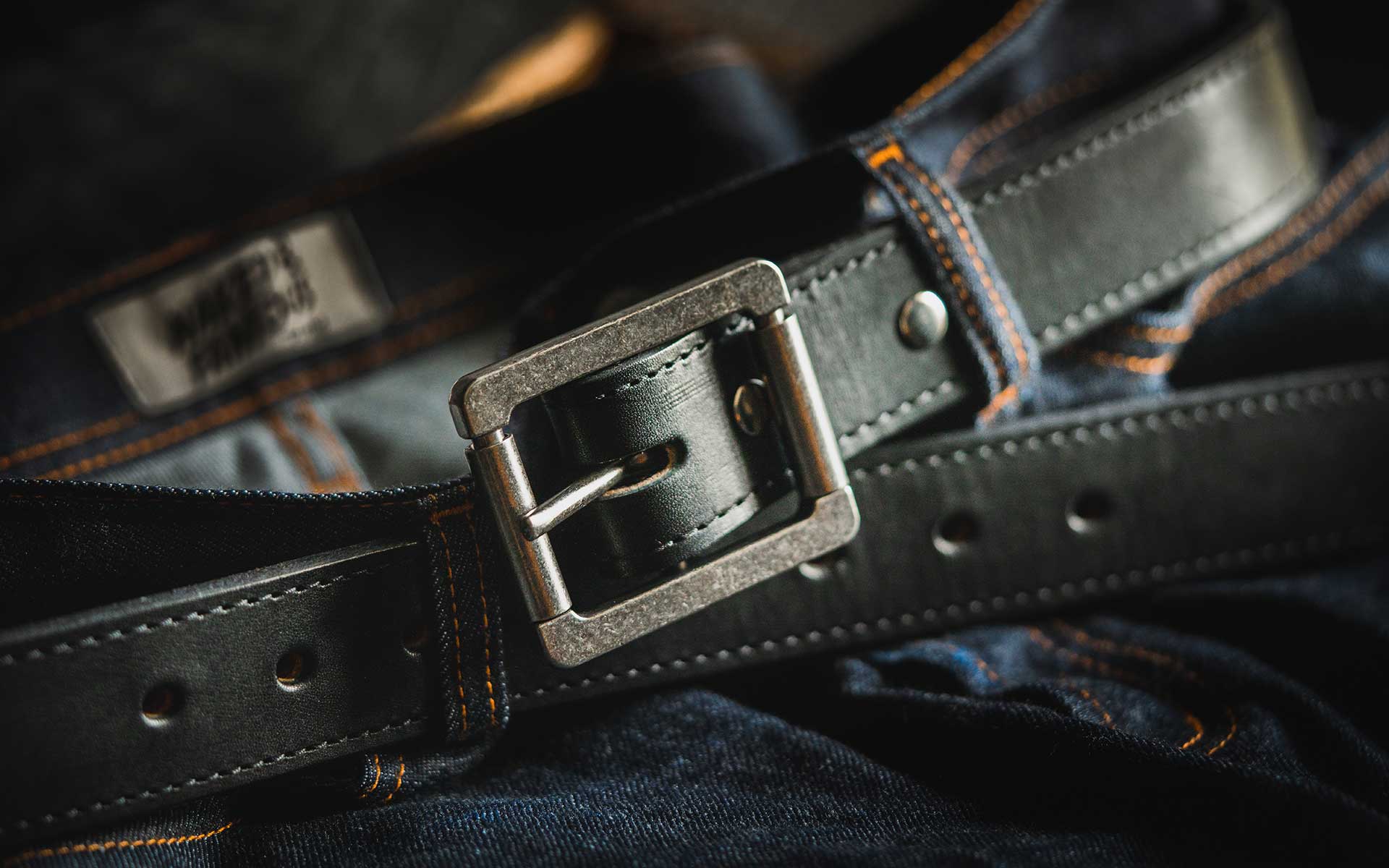 USA Made Leather Jean Belts From Hanks Belts