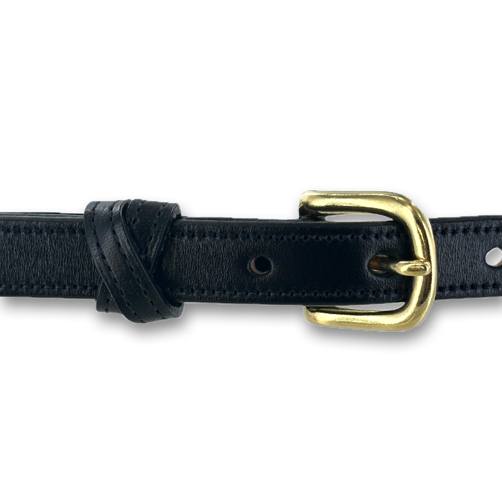 brass rounded buckle 3/4