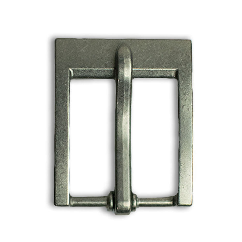 Hanks 1.25" Squared Bonnie Buckle Dull Nickel