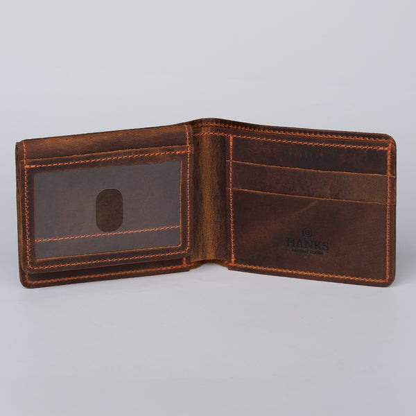 [DAKS] Buckle Decoration Cowhide Half-Wallet★人気★ Cowhide Bifold 2 Wallet - STS Ranchwear