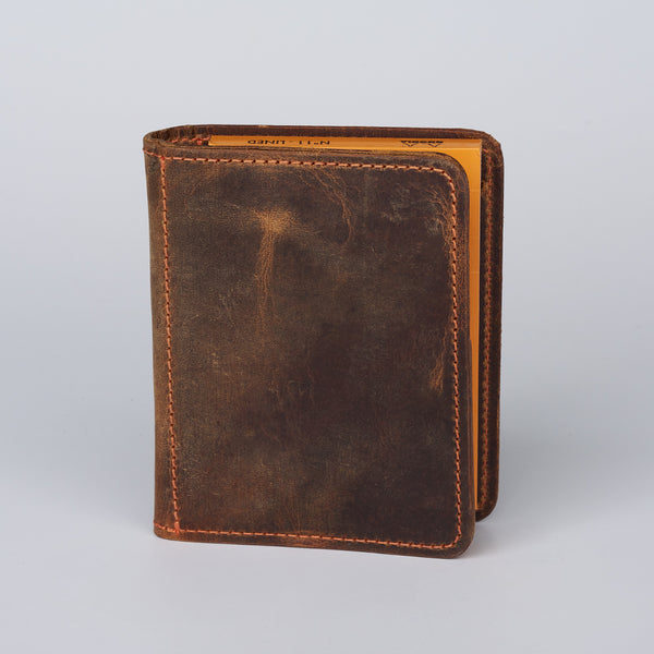 12cm LeatherChaen付■Middle Leather Wallet Hanks_Mens_Leather_Wallets_Not