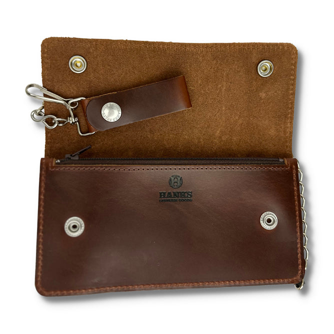 Leather Biker Wallet