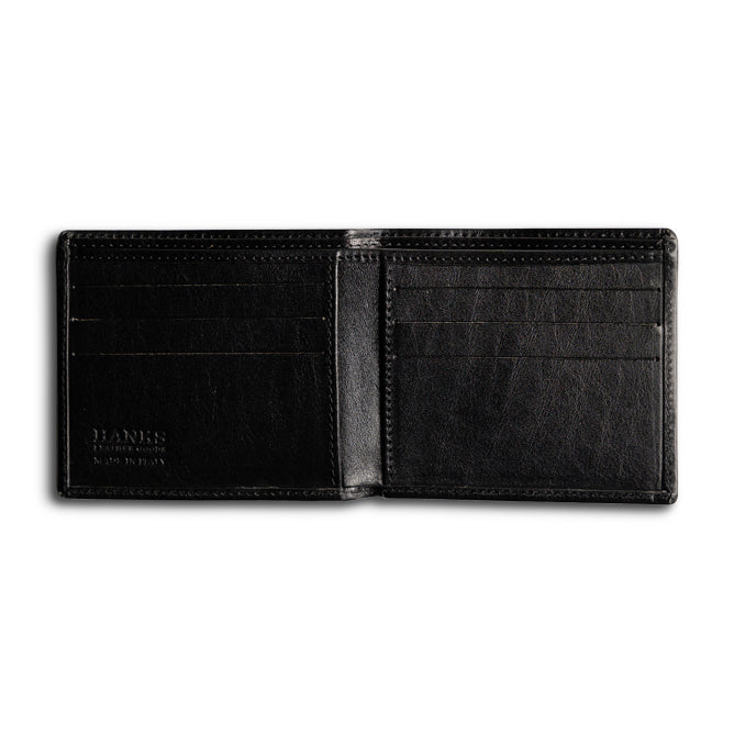 Two Fold Italian Leather Wallet