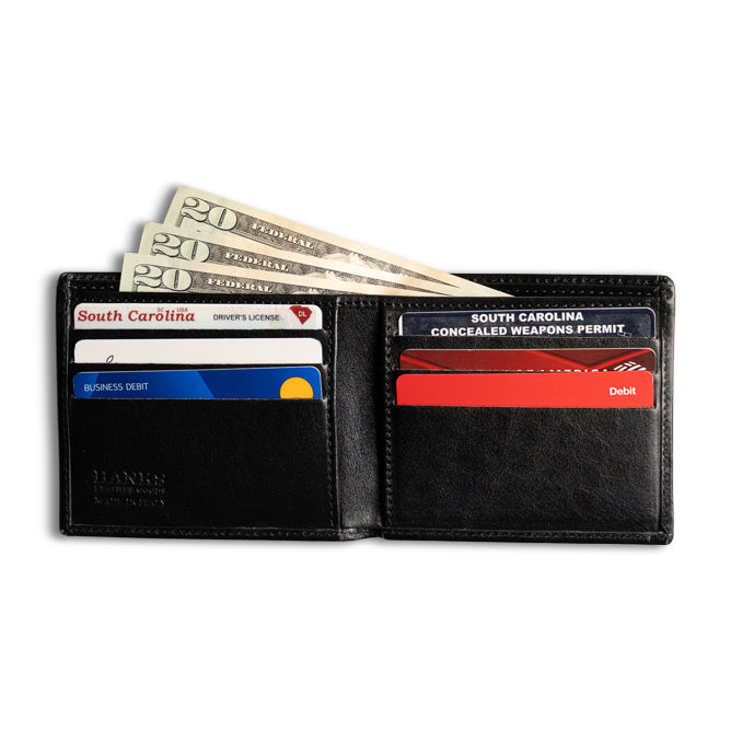 Two Fold Italian Leather Wallet