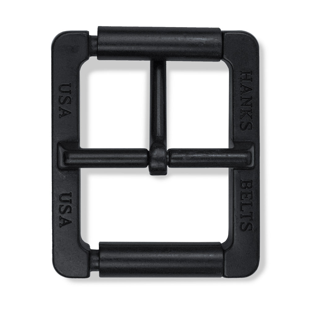 Hanks Double Roller Buckle - Black