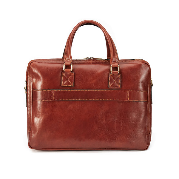 Premium Sophisticated Italian Leather Practical Organized Laptop