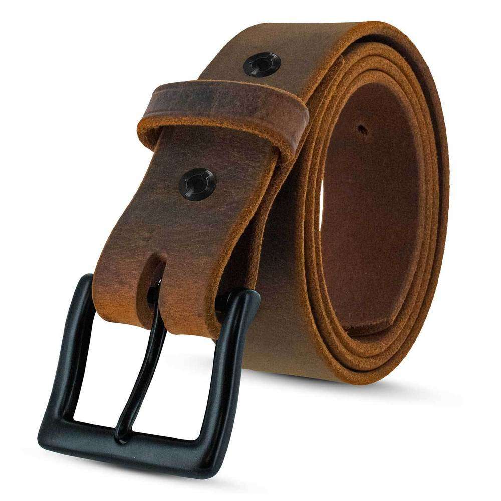 Crazy Horse Leather Jean Belt