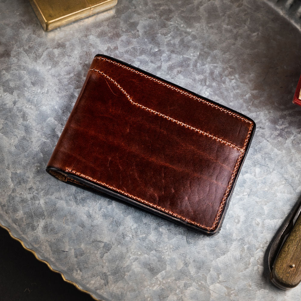 Leather USA Made Bifold Wallet