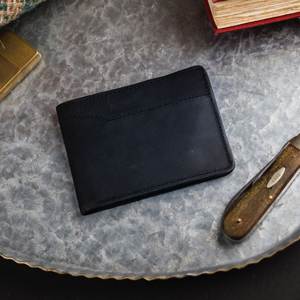 Leather USA Made Bifold Wallet