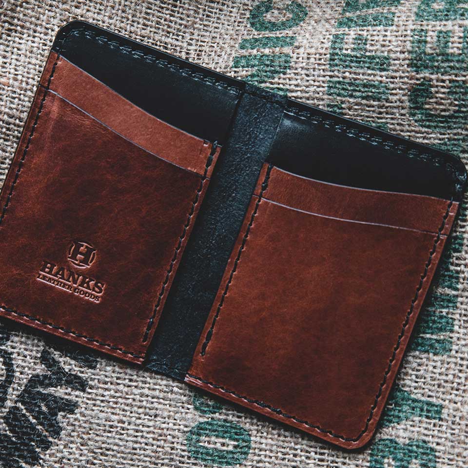 Front Pocket USA Made Leather Wallet