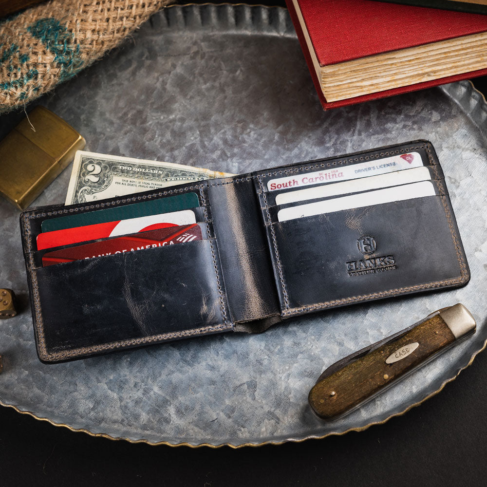 Leather USA Made Bifold Wallet