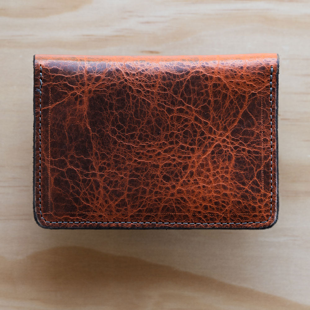 Goatskin Leather Slimline Card Case