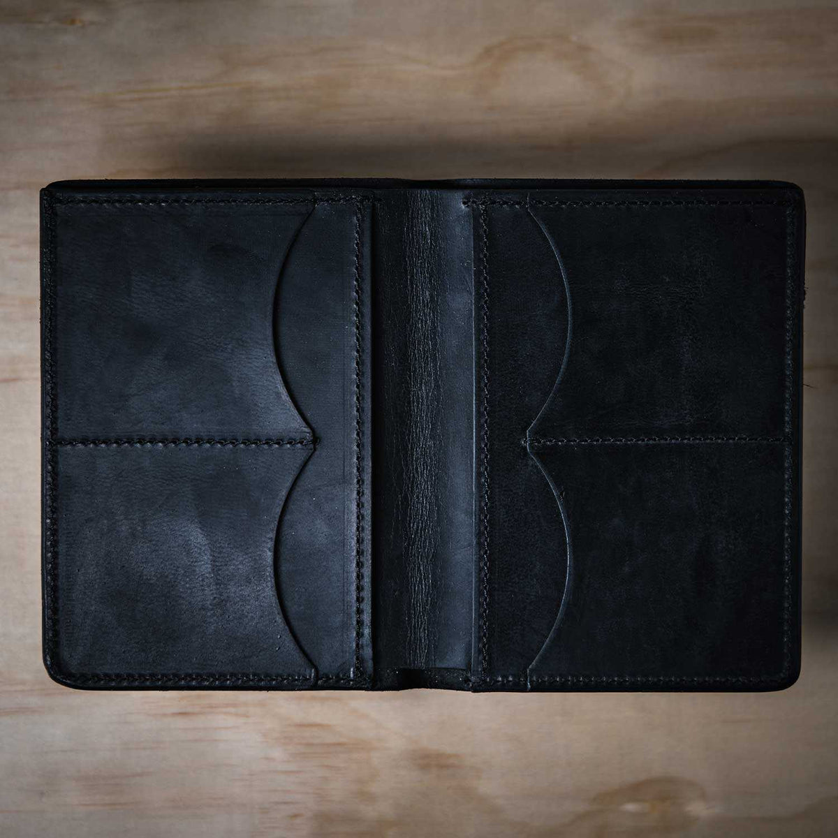 Passport Leather Wallet Case