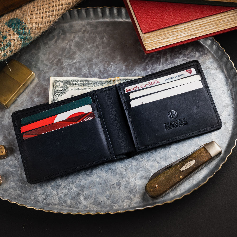 Leather USA Made Bifold Wallet