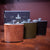 3 Flask on wooden table