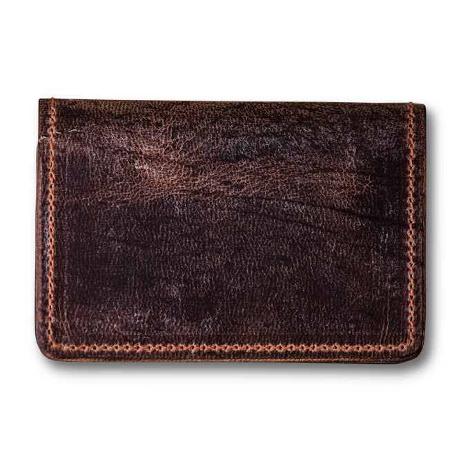 Small Bifold Leather Card Case 