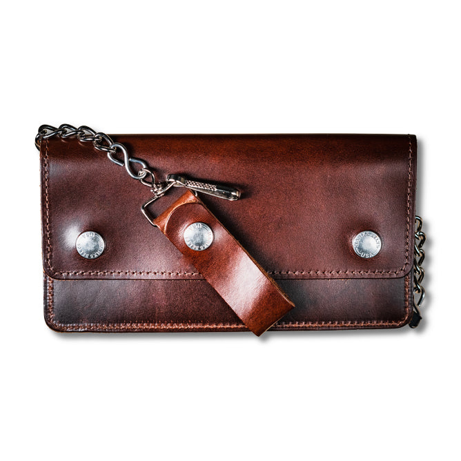 Leather Biker Wallet