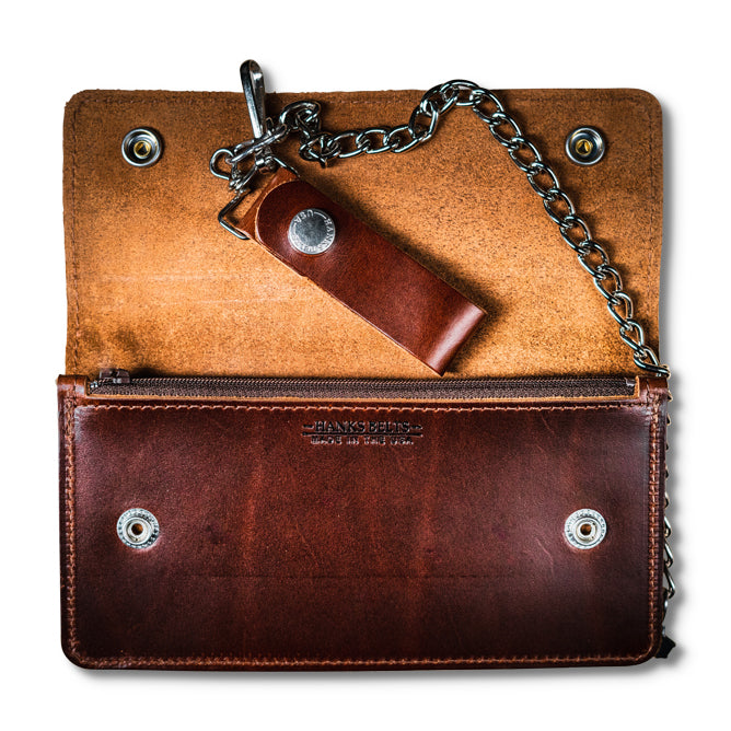 Leather Biker Wallet