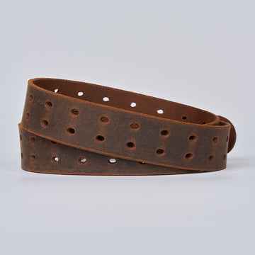 Mens Retro Style USA Made Jean Belt - Hanks Belts display picture 3