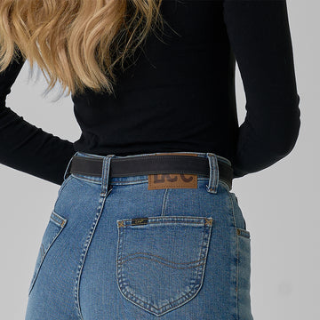 Women's Western Suede Leather Belt | Lennon
