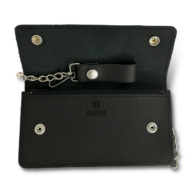 Leather Biker Wallet