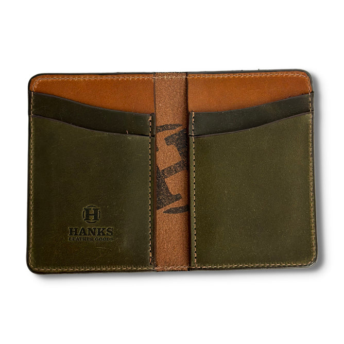 Front Pocket USA Made Leather Wallet