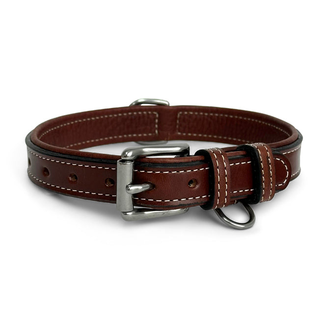 Leather Dog Rover Collar