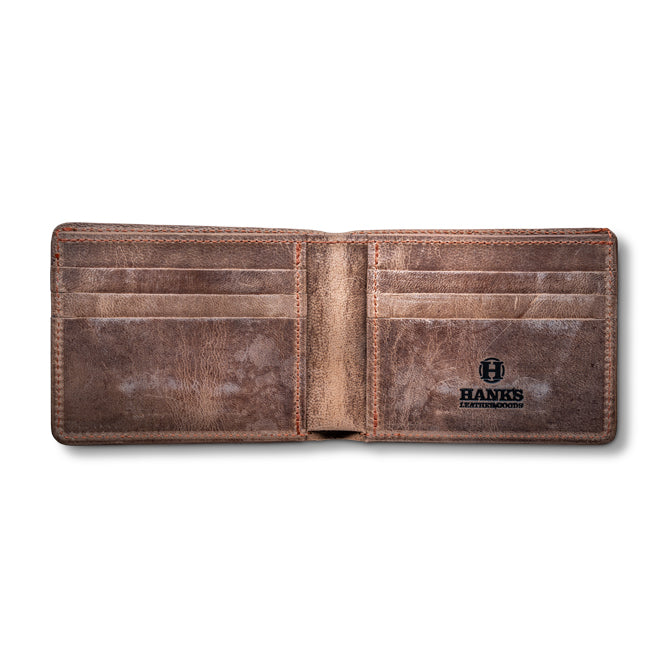 Leather USA Made Bifold Wallet