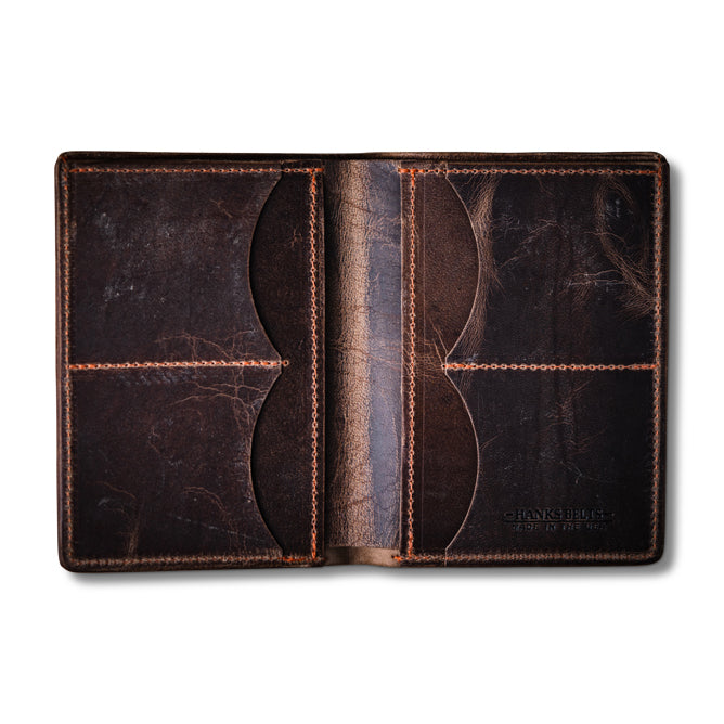 Passport Leather Wallet Case