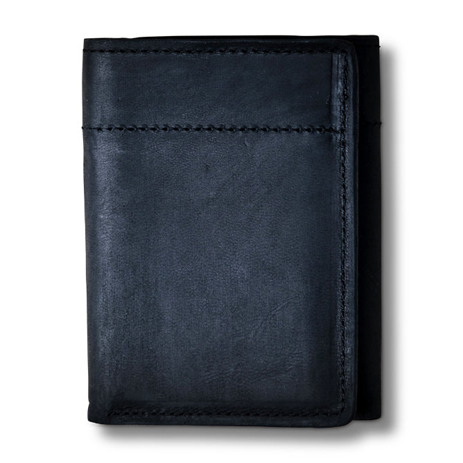 USA Made Leather Trifold Wallet