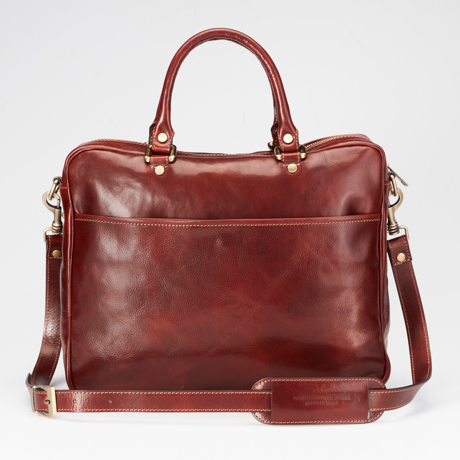 Italian Messenger Bag - Brown