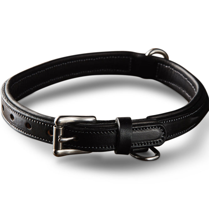 Dog Leather Bentley Collar