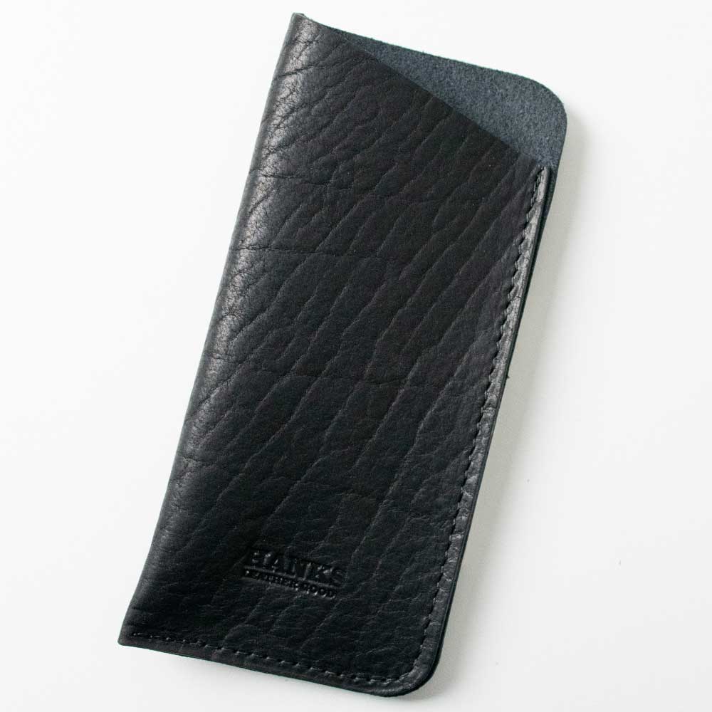 Black Bison Eyeglass Case ON White Background