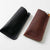 Brown and Black Bison Eyeglass Cases shown together