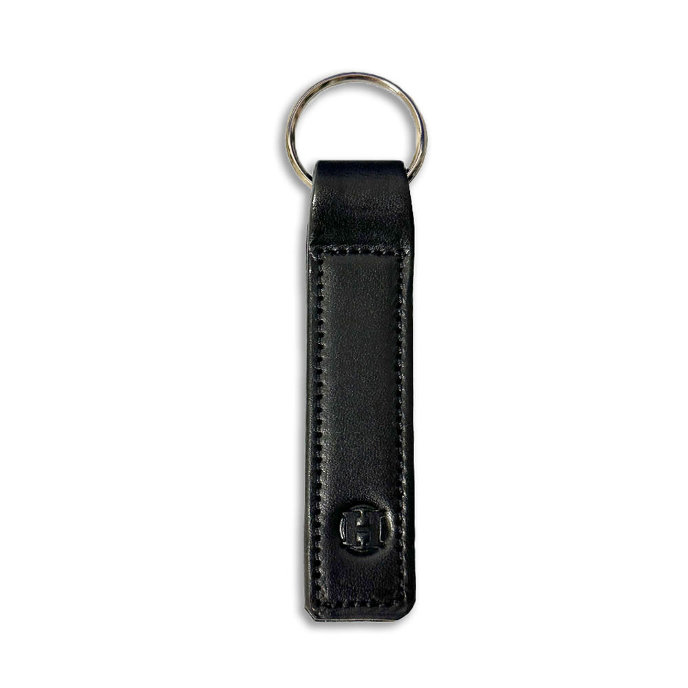 Ca Keychain Retangular Simple USA-Made Leather Keychain Rectangular design | Classic Keychain ...