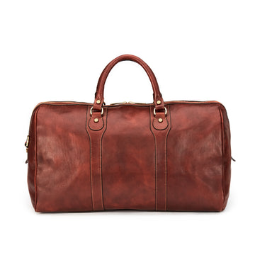 duffel bag international travel High-Quality Premium Handmade Italian Leather Travel Duffel | Wanderer