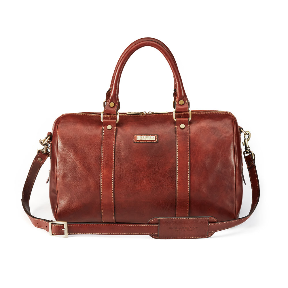 cheap travel duffel bag Polare 23" Waxed Canvas Cowhide Leather Duffle For Men 42L March 1909 Matchplay Duffel Bag | Best