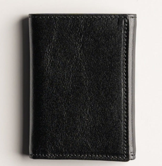 Trifold Wallet w ID Window - Black