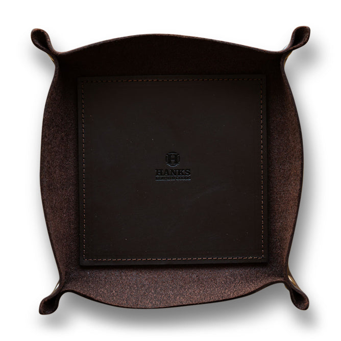 Premium Leather Valet Tray