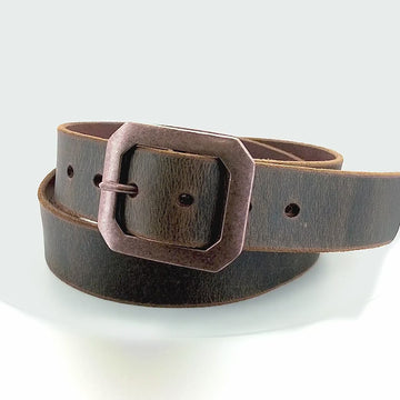Relic Belt with Antique Copper Buckle 360 Spin Video