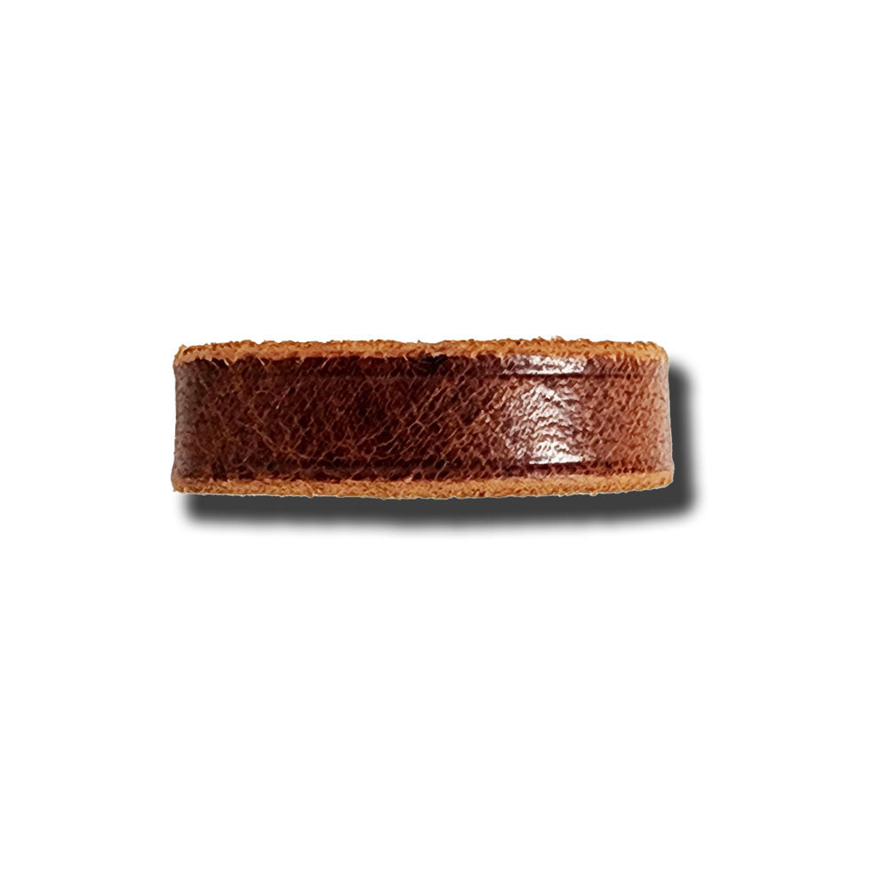 Sunset Brown Belt Keeper on White Background