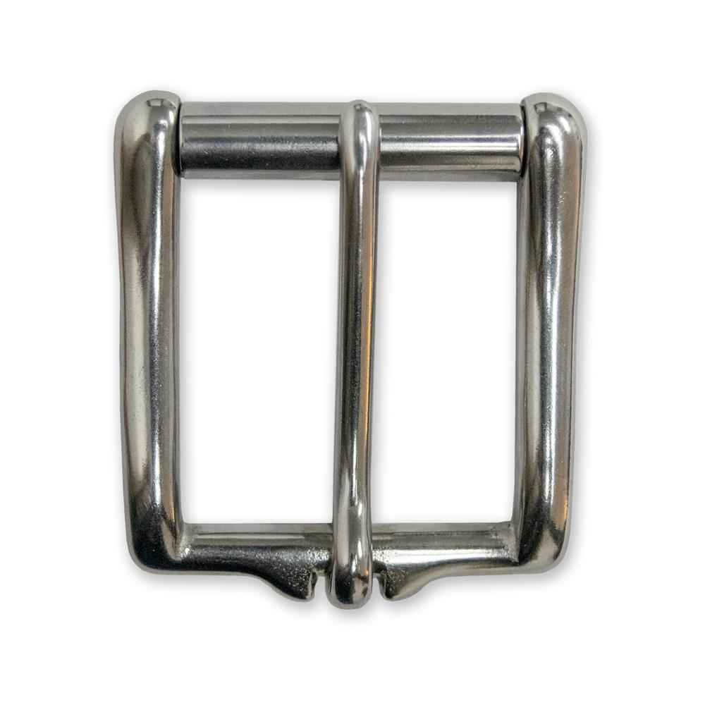 Stainless Low Profile 1 1/2&quot; Roller Buckle