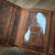 Hanks USA Made Bison trifold on Wooden background