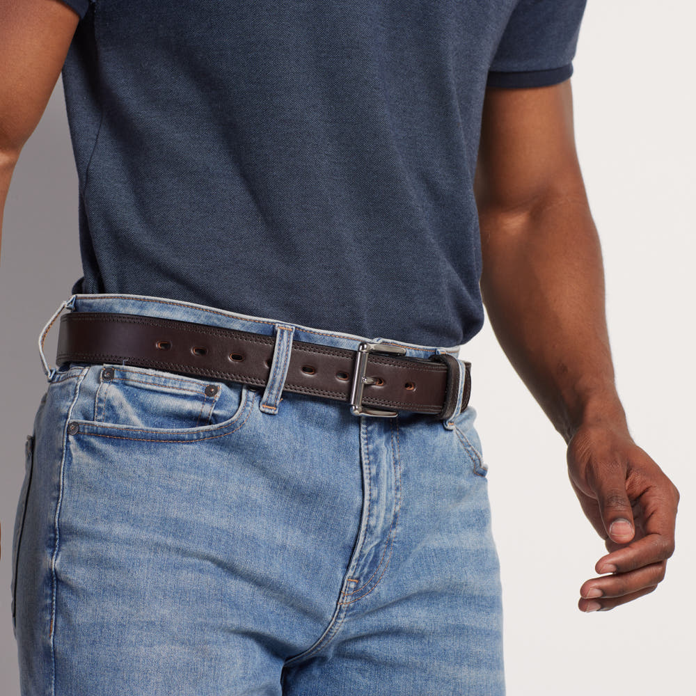 The Brute 17oz Double Leather Belt