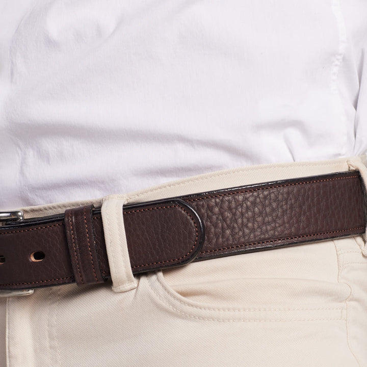 The Tuscan - Deluxe Embossed Lined Belt