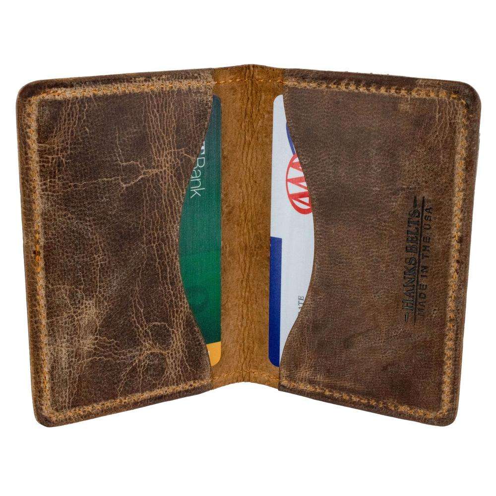 Mens Credit Card Holder - Vintage Brown