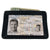 Hanks Belts Three Tier Front Pocket Wallet in Black