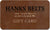Hanks Belts Gift Card - Hanks USA Made CCW Gun Belts