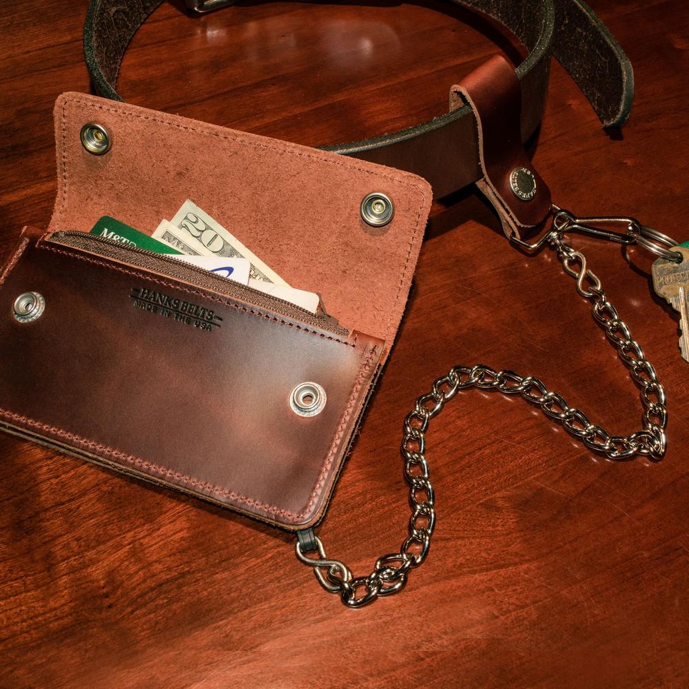 Biker Chain Wallets - Hanks Belts