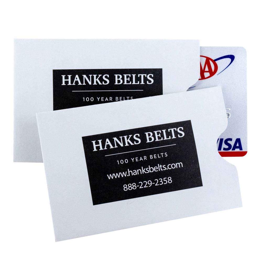 RFID Shield Sleeves For Hanks Wallets - 4 Pack